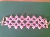bracelete  cor rosa